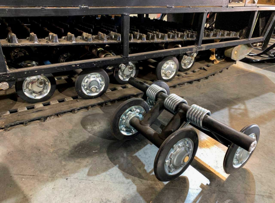 Классическая катковая подвеска